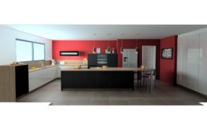 Plan 3D Esprit Cuisines Saint-Lô